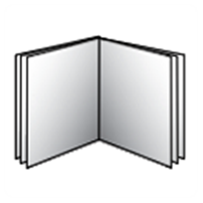 12 Printed Pages Saddle Stitched Booklet