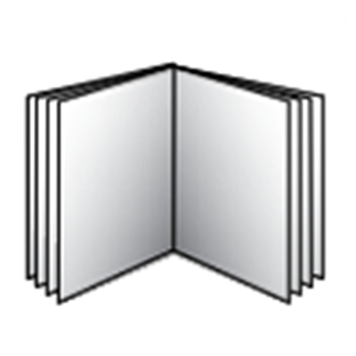 16 Printed Pages Saddle Stitched Booklet